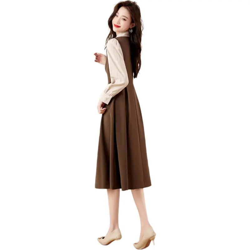 Fele.d Long Sleeved Dress Women's-2