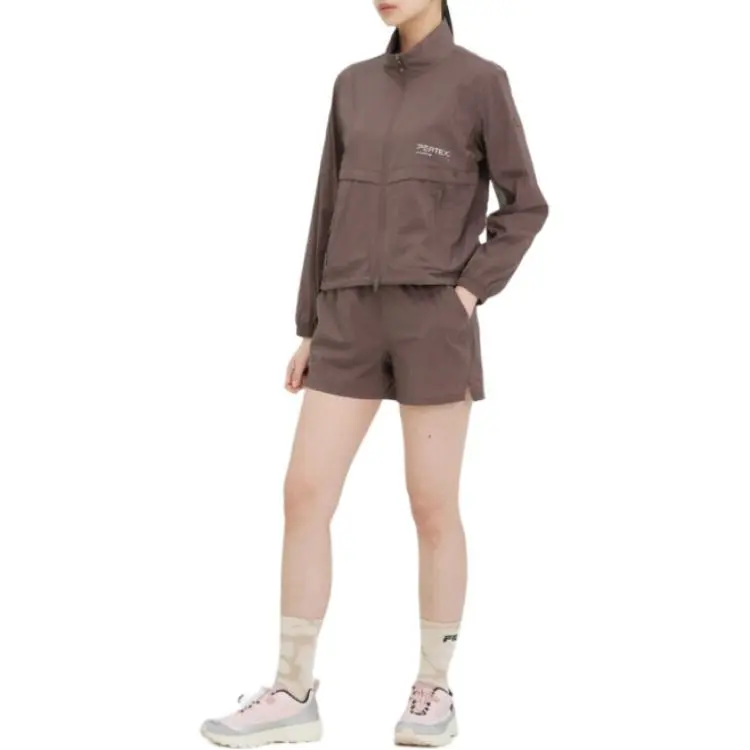 FILA Trench Coat Unisex Light Umber-3