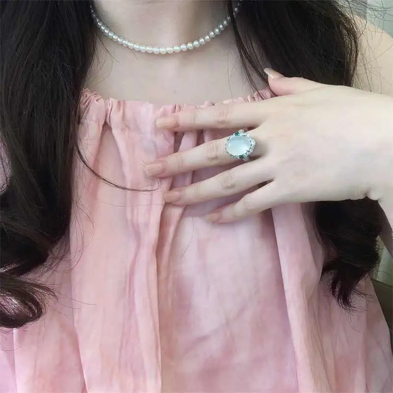 Grace Jade Rings Women's-5