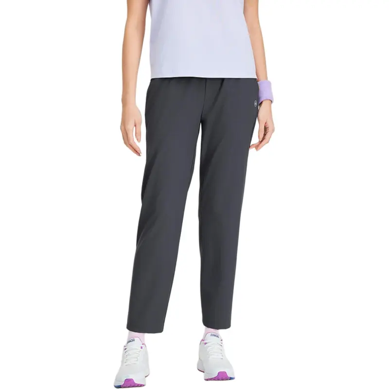 Skechers GODRI Comfortable Sports Pants Women's Charcoal Gray-1