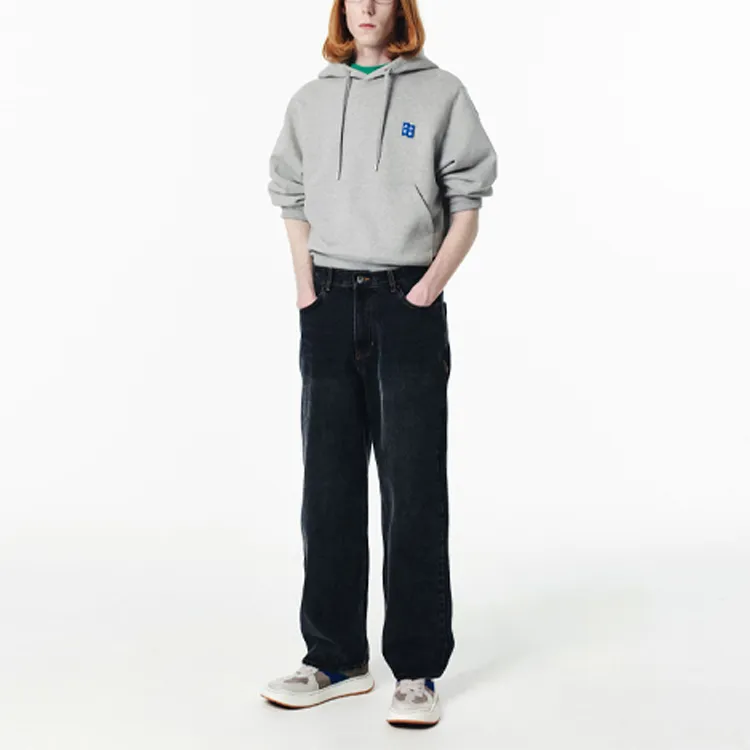 ADER ERROR Logo patch Cotton Hoodie-3