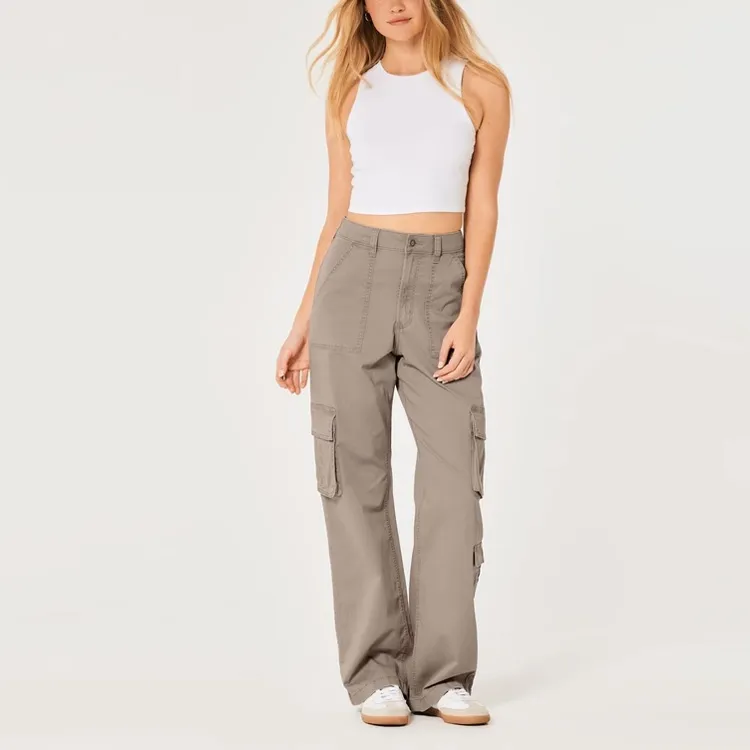 Hollister FW23 Cargo Pants Women's-13