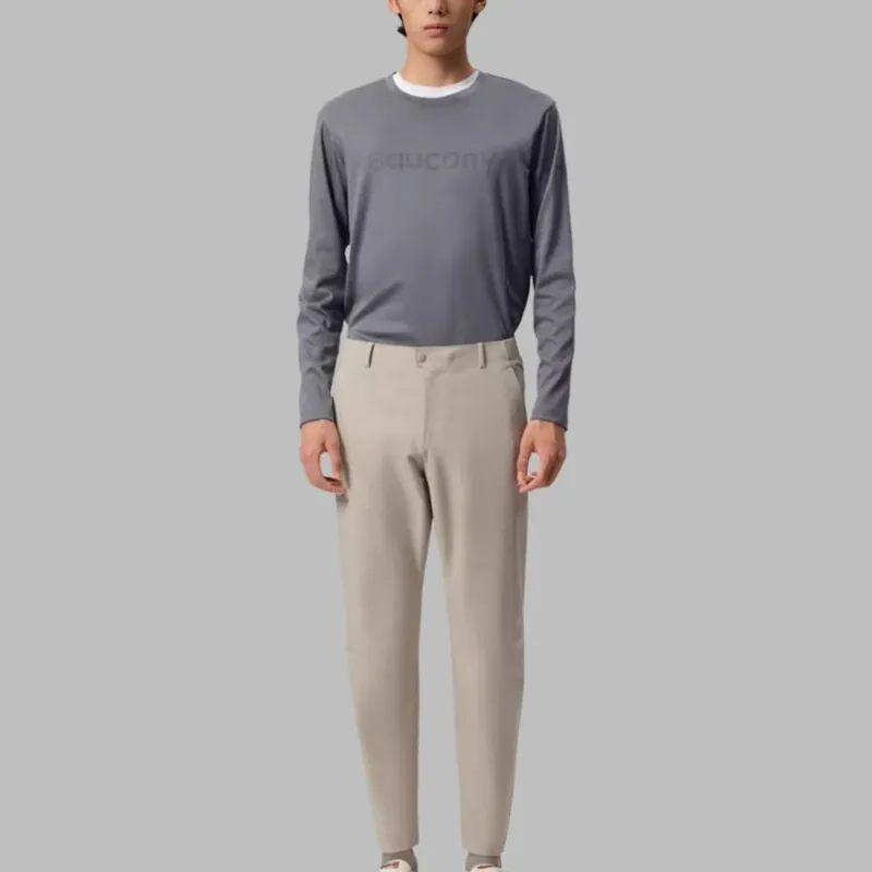 Saucony CNY T Shirt Men's Moss Gray-2