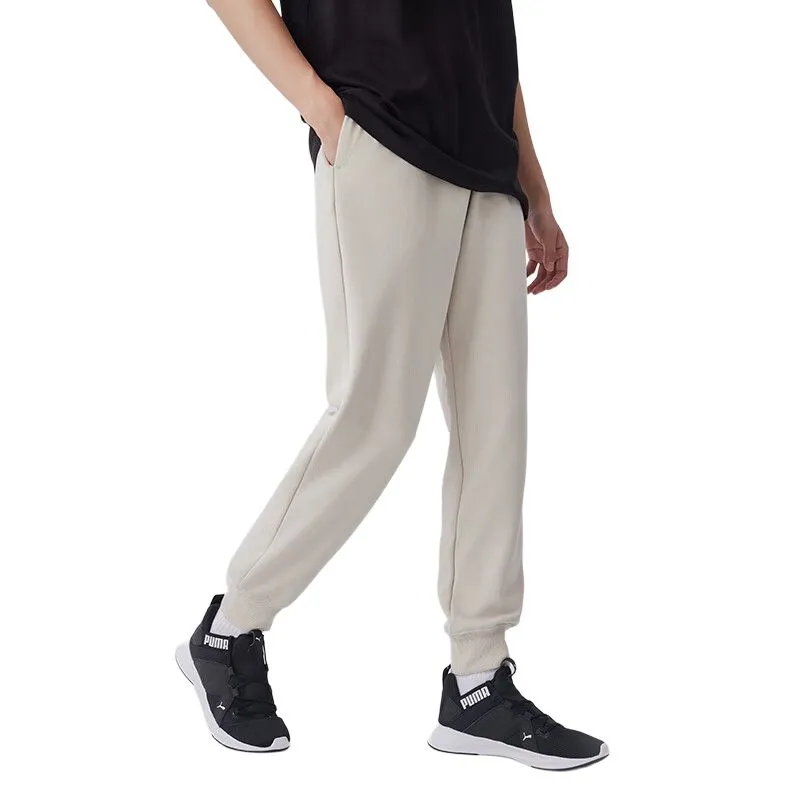 PUMA ESS RELAXED PANTS Casual Pants Men's Lime Gray-4
