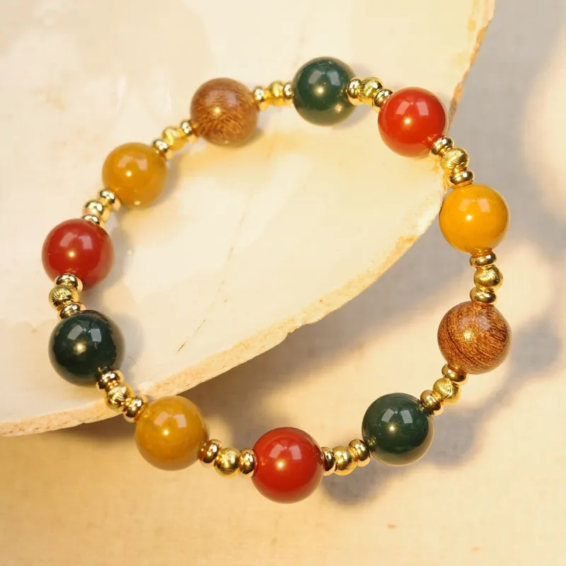 Empress 47 Concept Natural Agate Bracelets Unisex-1