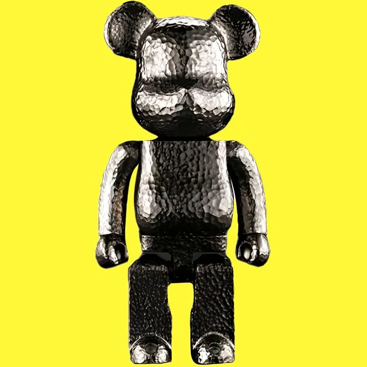 BE@RBRICK BE@RBRICK Royal Selangor Royal Selangor Tin Bear Black Trendy Figures-2