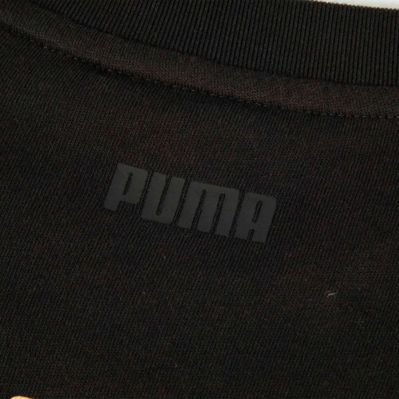 PUMA T-Shirts Men Black-4