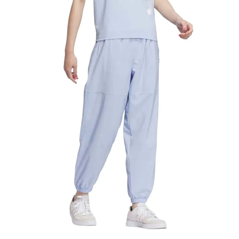 Adidas Neo Knitted Sweatpants Women's Light Pink Blue-2