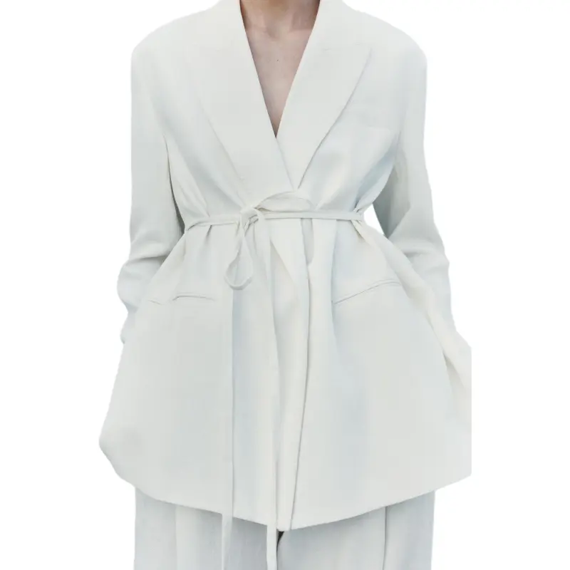 ZARA ZW Series Business Suit Women's Raw White-4