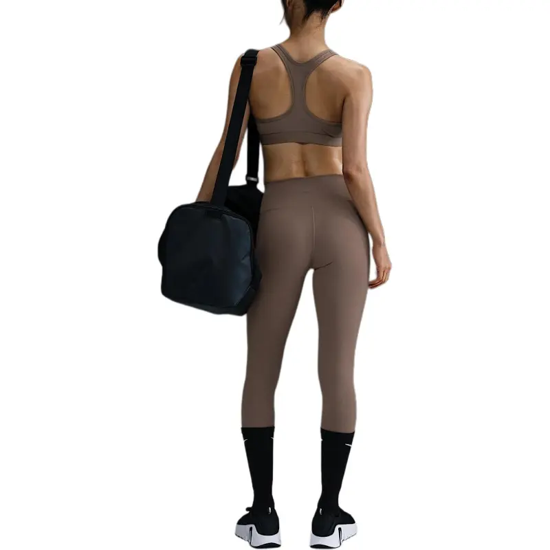 Nike Dri Fit One Leggings Women's Mink Brown/Black-1
