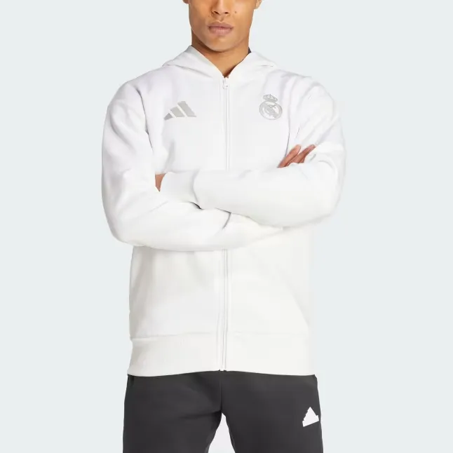 Adidas Free Shipping With AdiClub Real Madrid Anthem Jacket-1