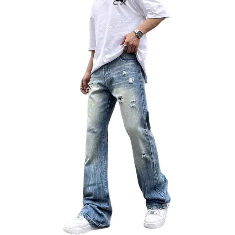MGXEK Jeans Unisex Blue-1