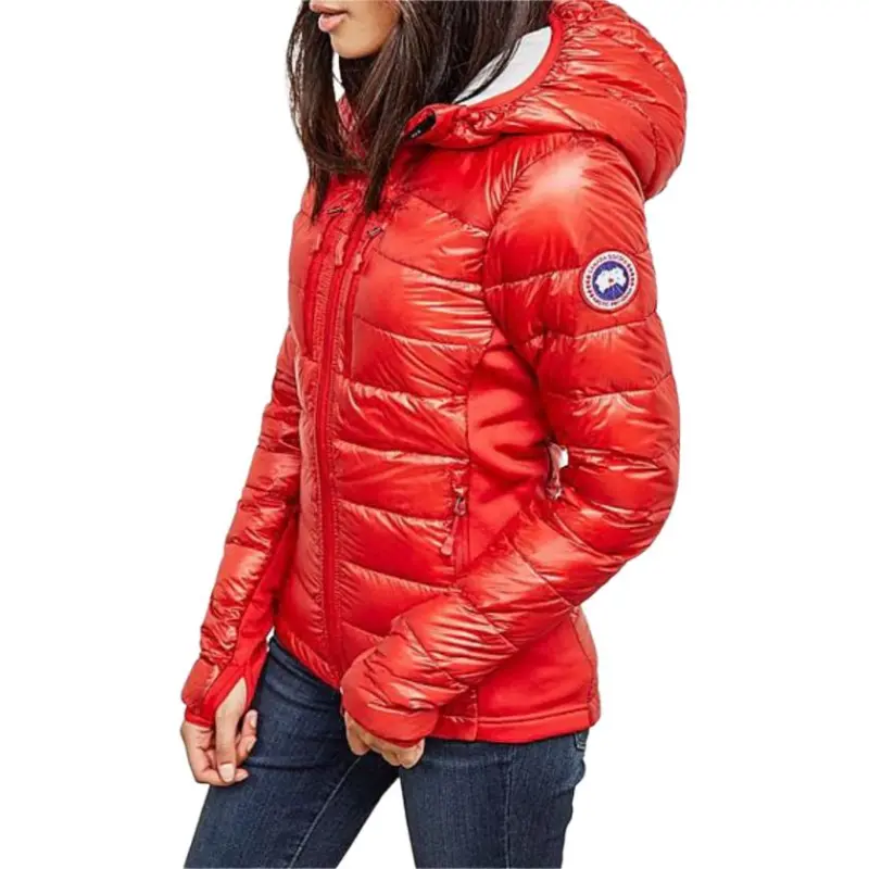Canada Goose HyBridge Series Down Jacket Women's Red-4