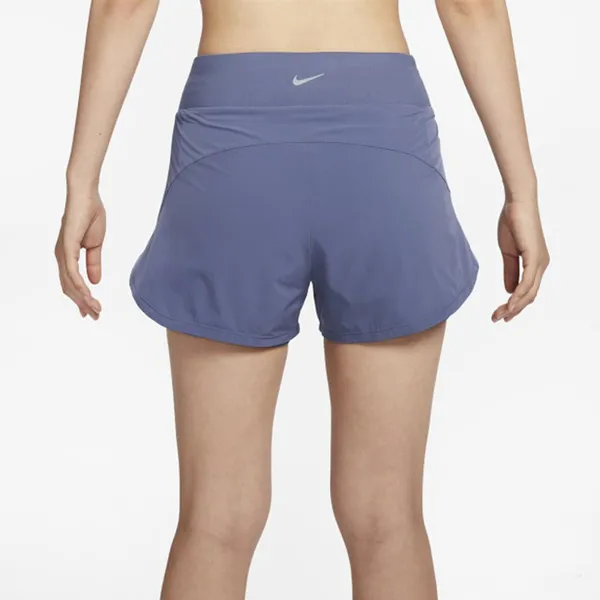 Nike Dri FitBliss Sports Shorts Women's Finnish Blue-4