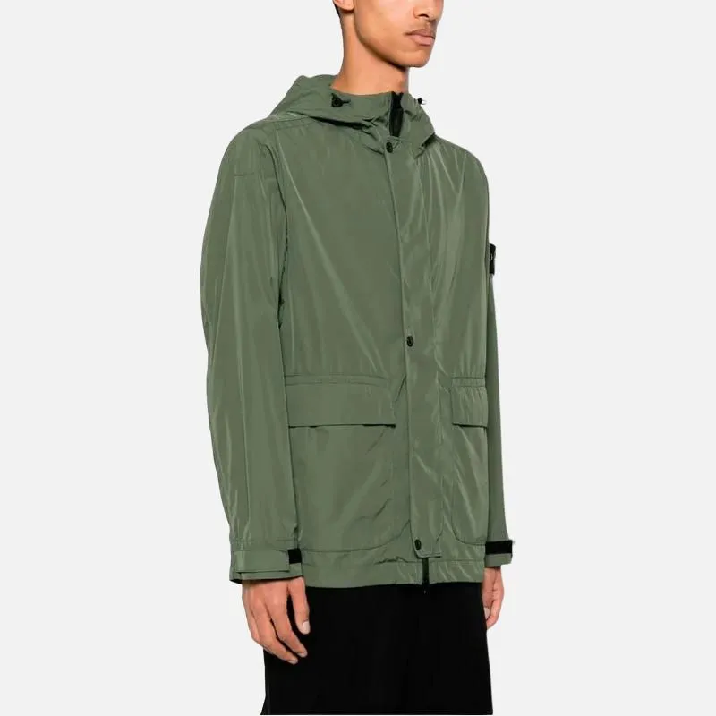 STONE ISLAND SS24 Jackets Coats Men's Army Green-5