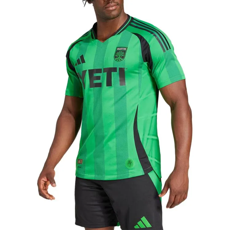 Adidas Free Shipping With AdiClub Austin Fc 25/26 Home Authentic Jersey-3