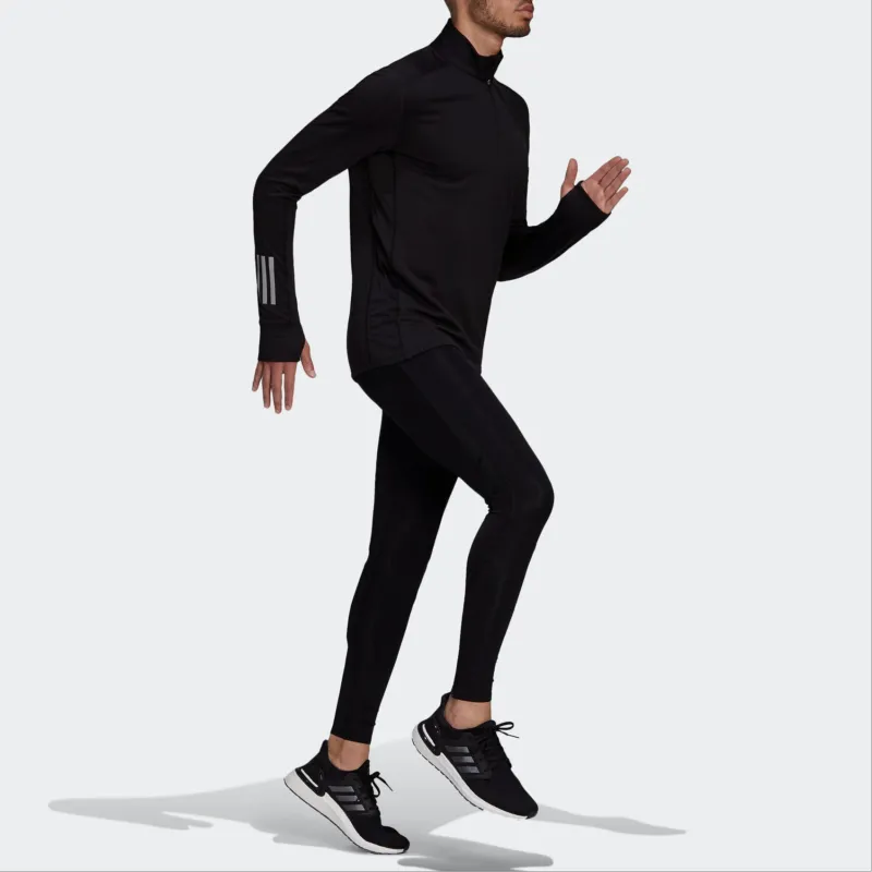 Adidas Free Shipping With AdiClub Own The Run 1/2 Zip Warm Sweatshirt-4