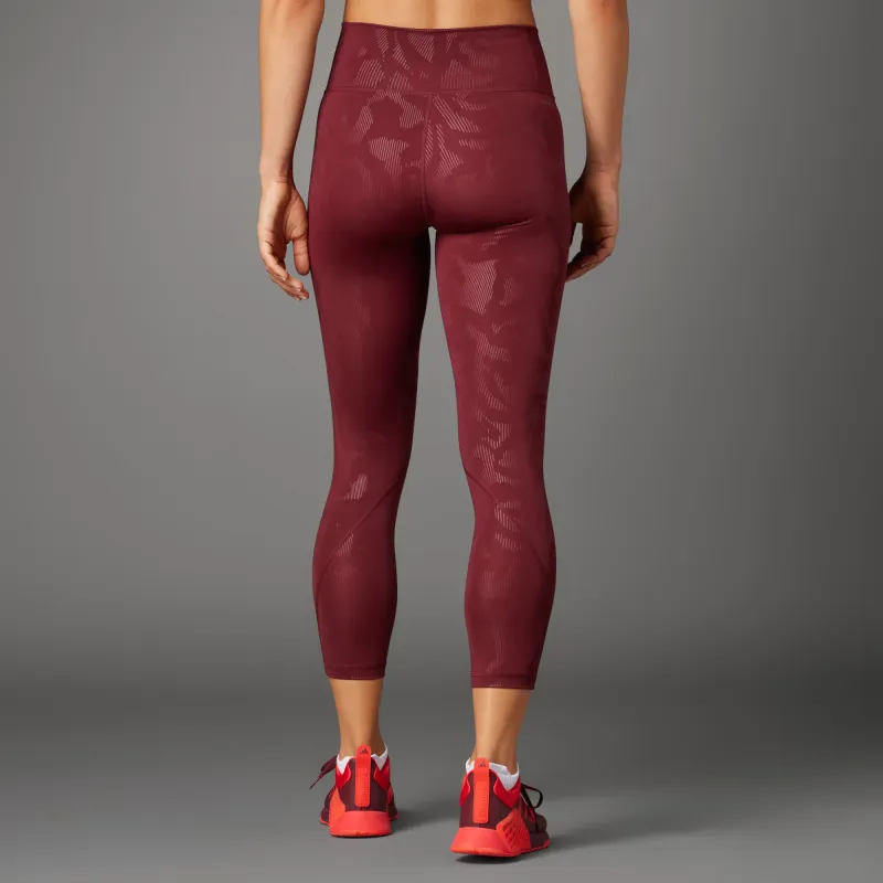 Adidas Optime Leggings Women's Red-2