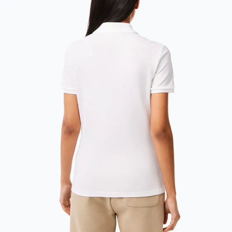 LACOSTE Polo Shirt Women's White-3