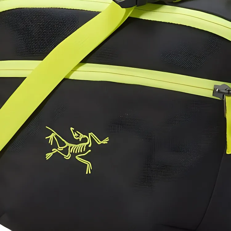 Arcteryx Mantis 2.5L Outdoor Bags Polyester Black & Neon Green Unisex-2