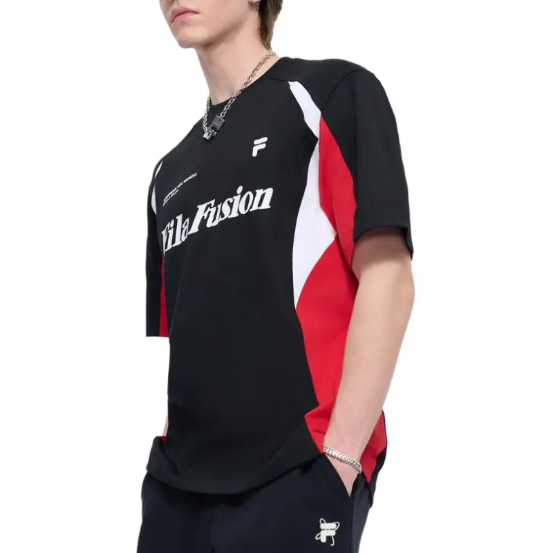FILA FUSION FUSION LIFEFOB T-Shirt Unisex Jet Black-4