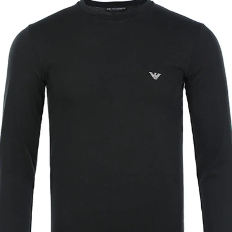 EMPORIO ARMANI T Shirts Men Black-4