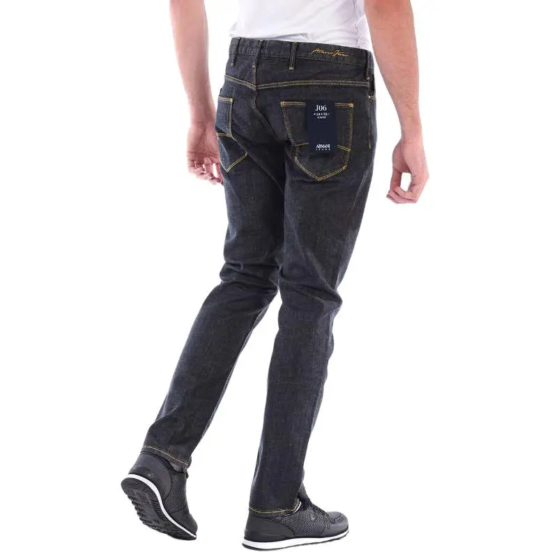 ARMANI JEANS Men Black-3