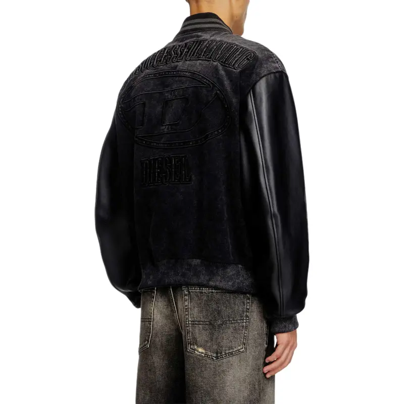 DIESEL L Nyn Logo Embroidered Jacket-3
