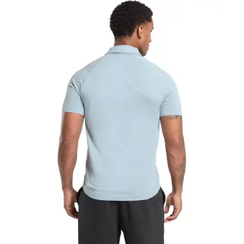 GYMSHARK Polo Shirt Men's Salt Blue