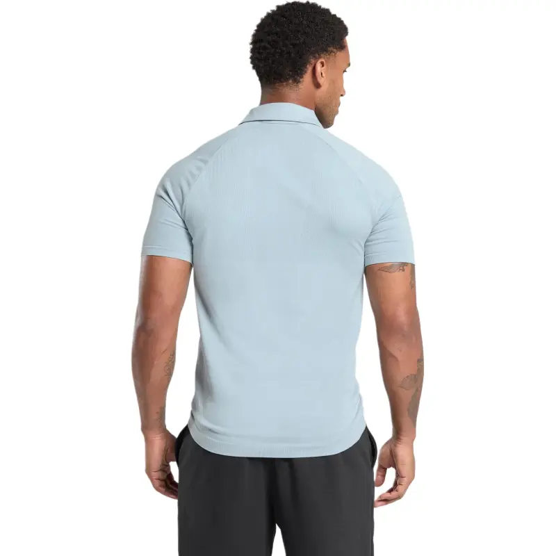 GYMSHARK Polo Shirt Men's Salt Blue-0