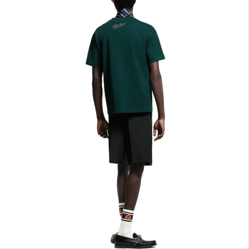 LOUIS VUITTON Signature Patch Cotton T Shirt-4
