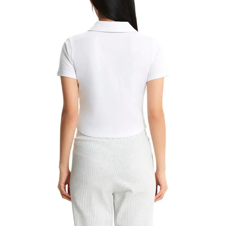 New Balance Polo Shirt Women's White-5