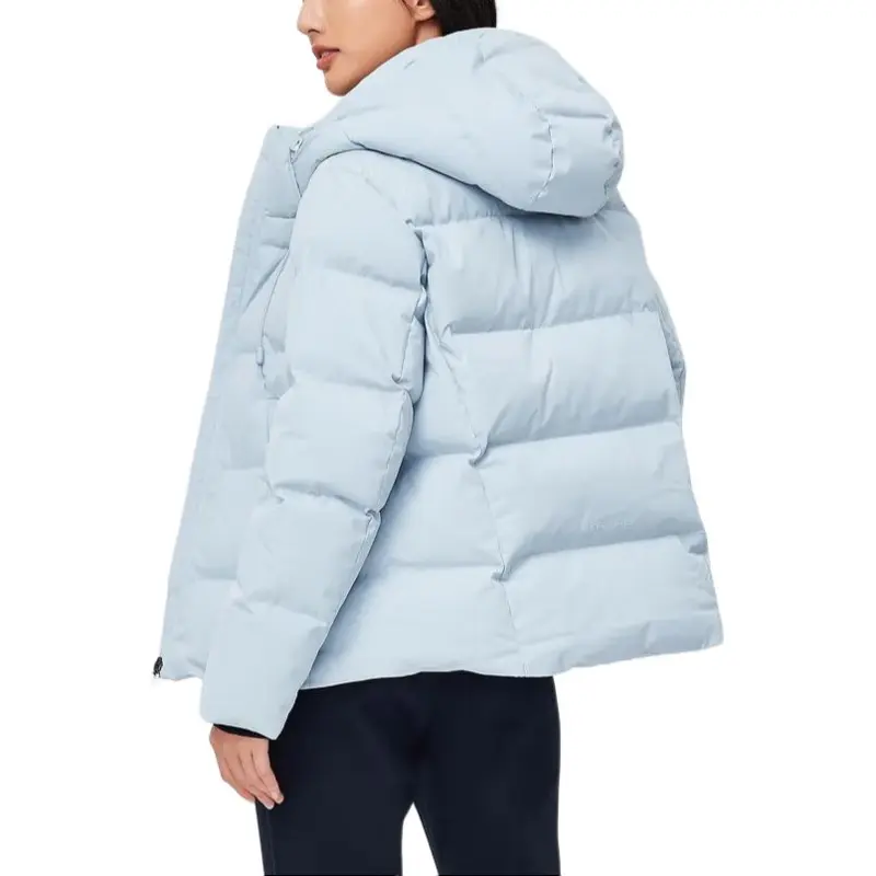 Skechers Comfort Sports Series Down Jacket Women's Pearl Blue-4