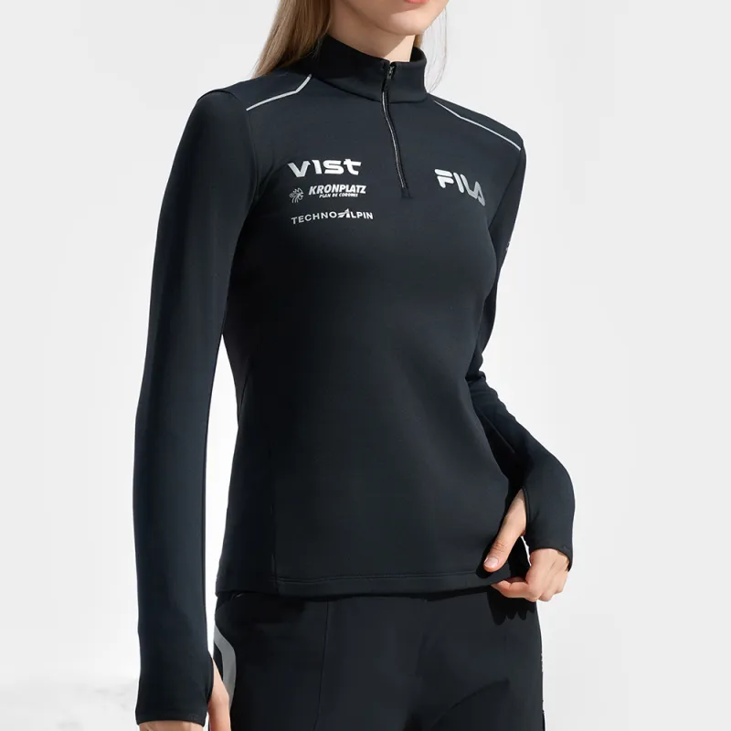 FILA T Shirt Women's Pitch Black-3