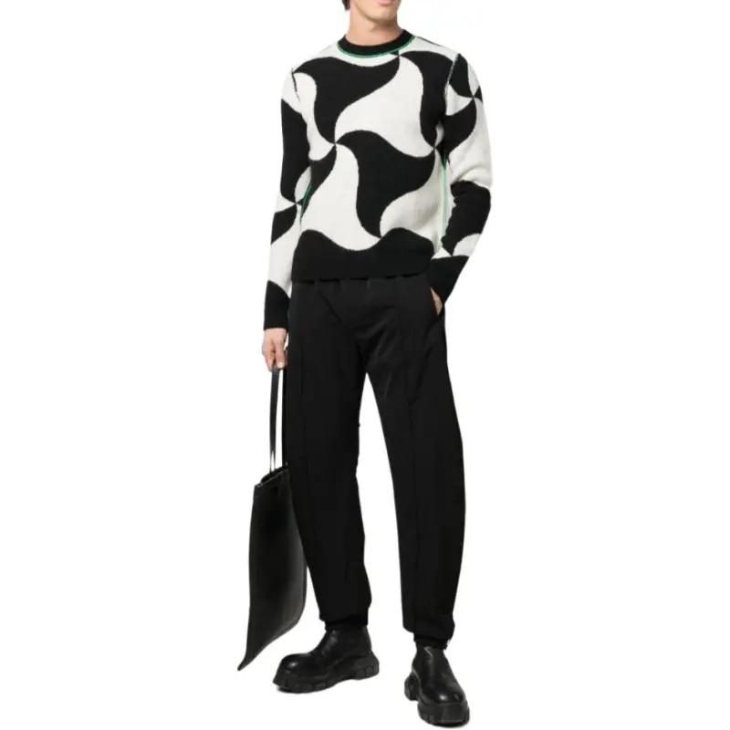 Bottega Veneta SS22 Sweater Men's Black-2