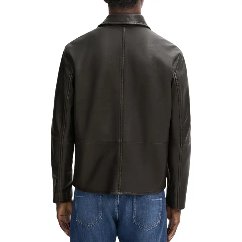 Massimo Dutti Jackets Coats Men's Brown-4