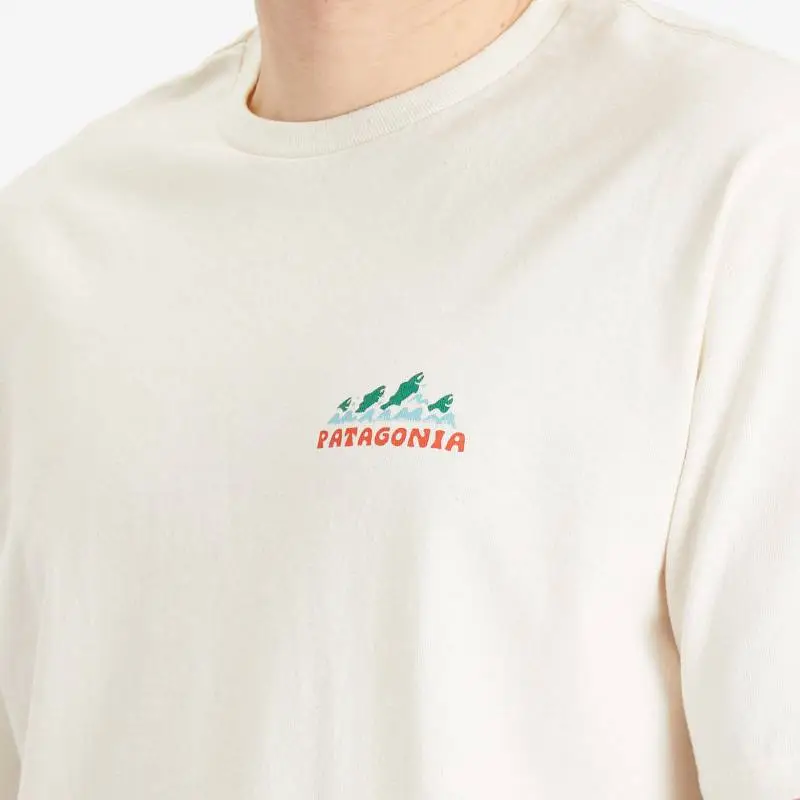 Patagonia T Shirts Men White-4
