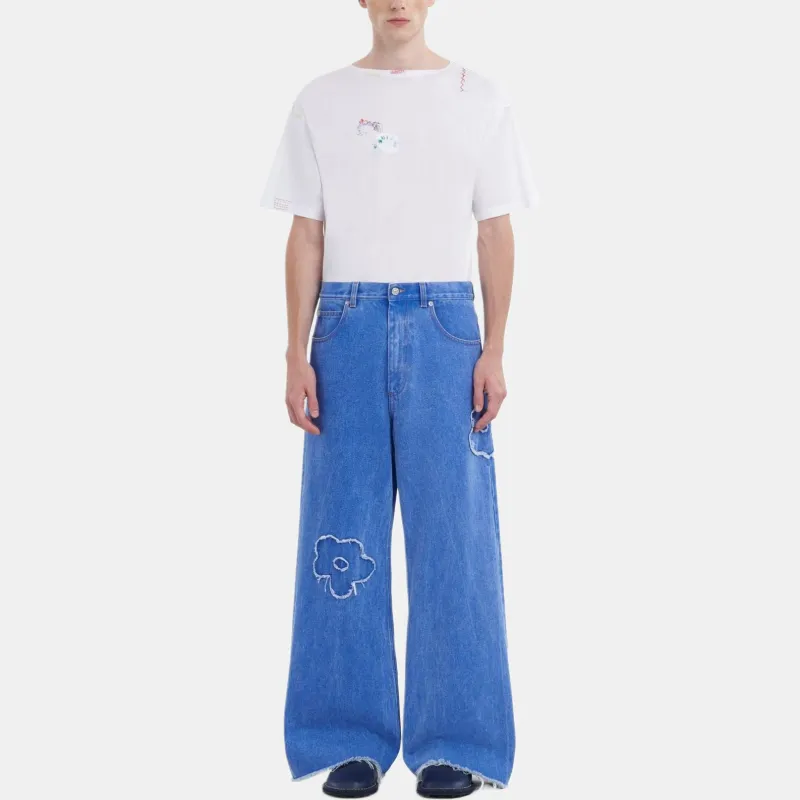 MARNI Flower Patch Jeans-3