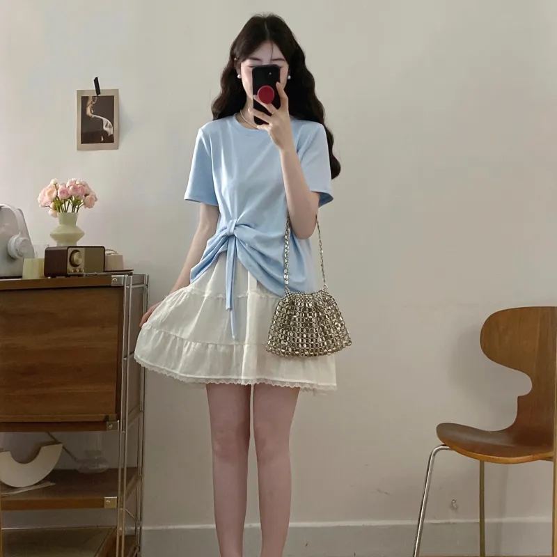 GULIANFEI Two Piece Skirt Sets Women's-5