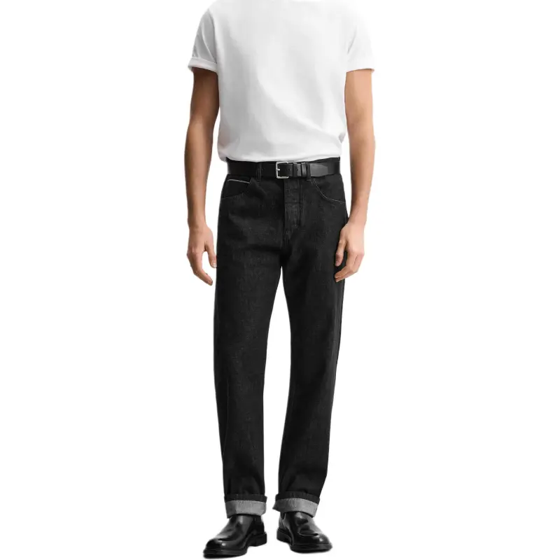 ZARA Jeans Men Black-2