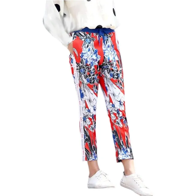 Nike Casual Pants Women's Red-4