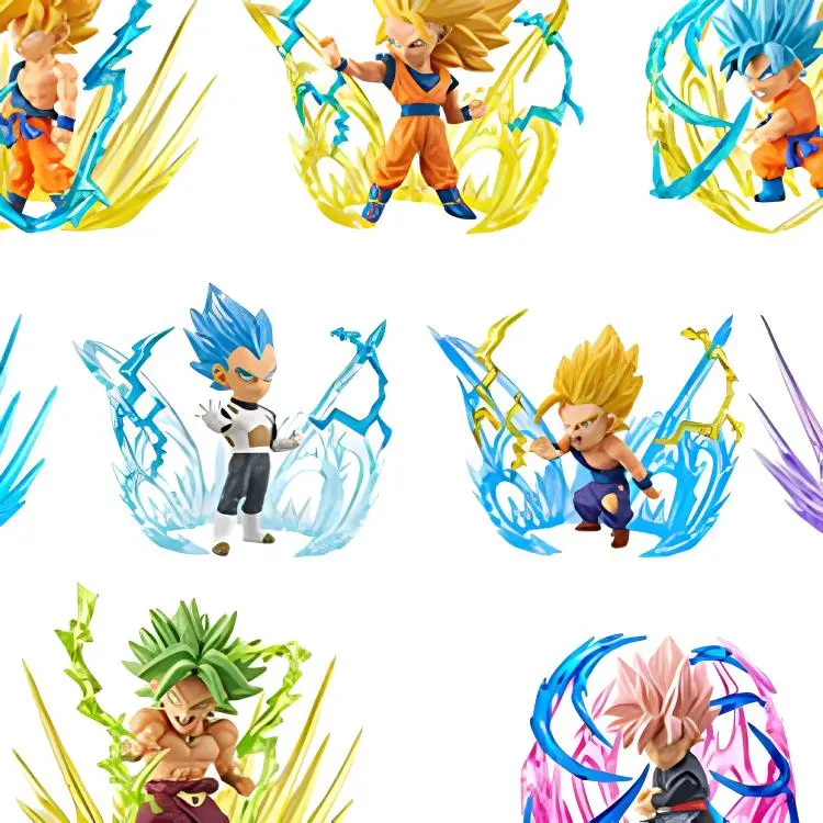 BANPRESTO Dragon Ball Characters Glasses Factory WCF Dragon Ball Super Burst Bonus Gift Scale Figures-3