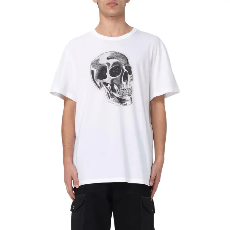 Alexander McQueen Graphic Printed Crewneck T Shirt-2