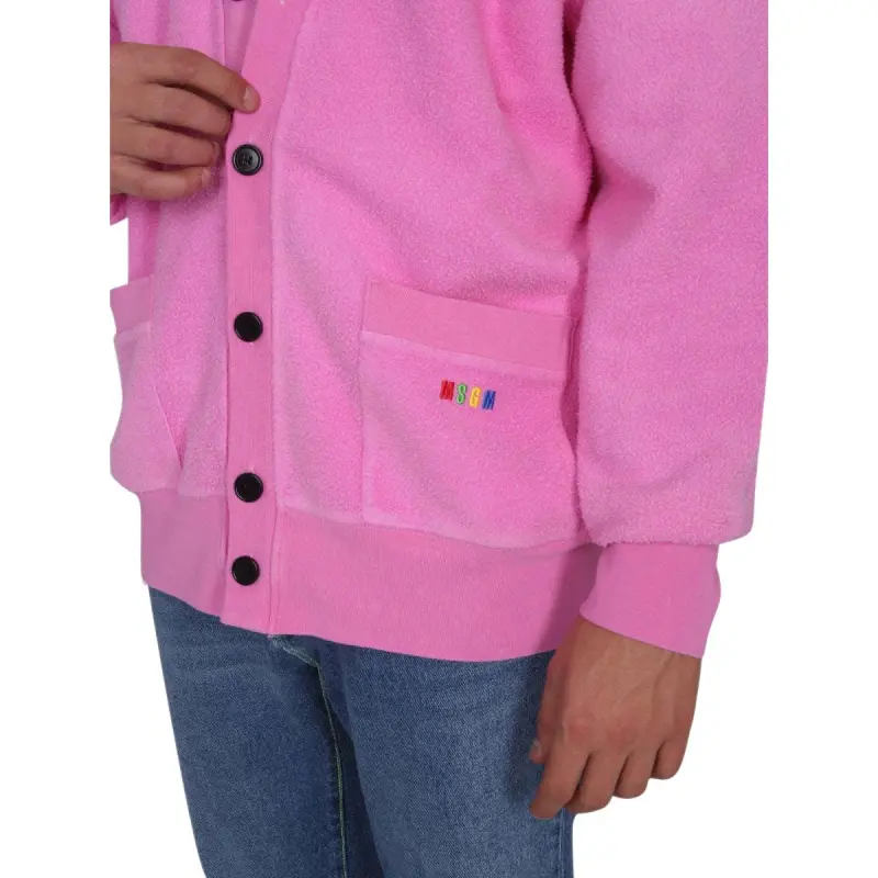 MSGM Sweaters Men Pink-3