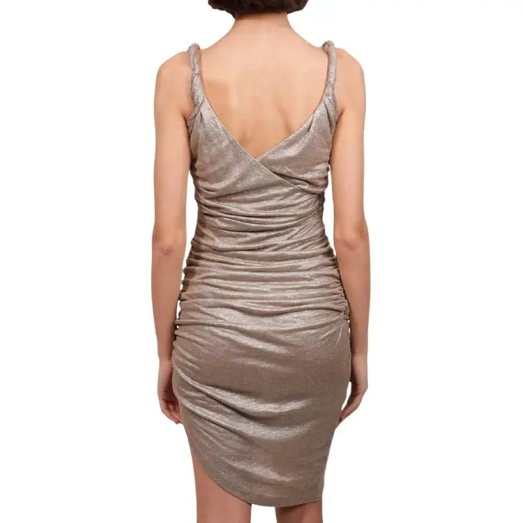 PINKO Sleeveless Dress Women's Light Umber-4