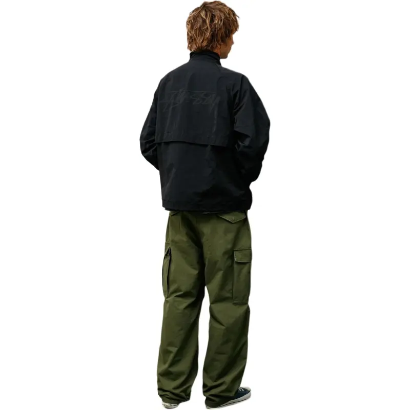 Stussy SS25 Casual Pants Unisex Olive Green-4