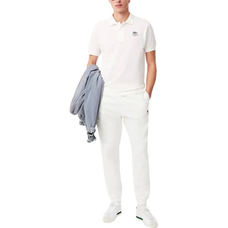 LACOSTE Classic Fit Signature Print Polo Shirt-2