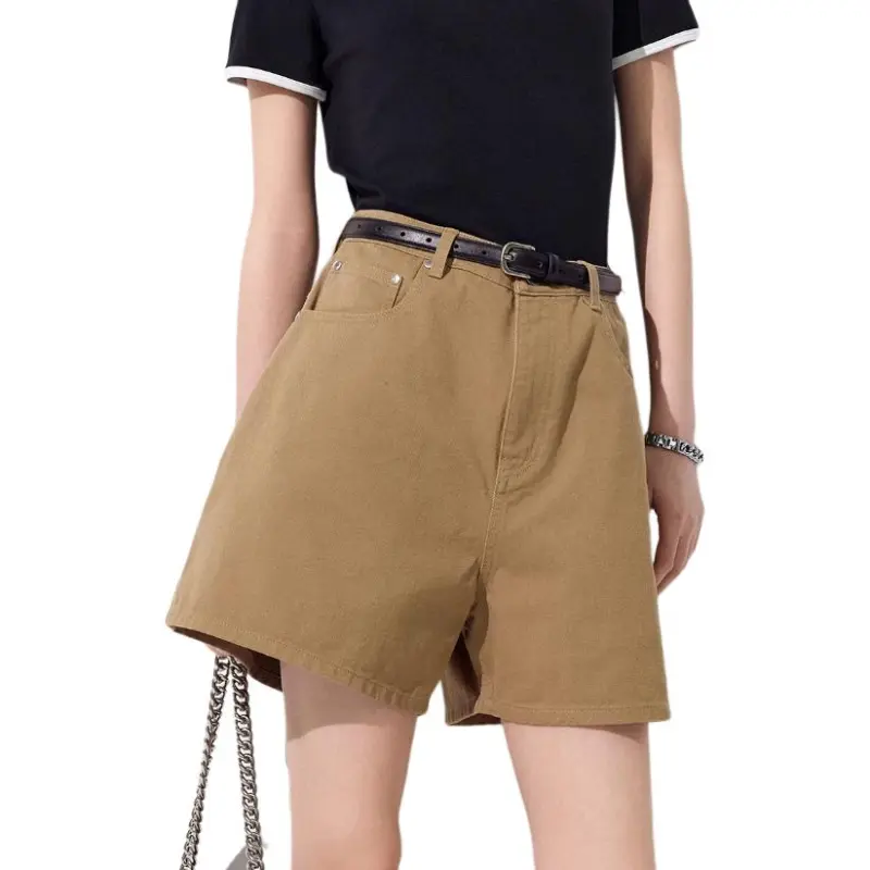 CHUMIAN Denim Shorts Women's-4