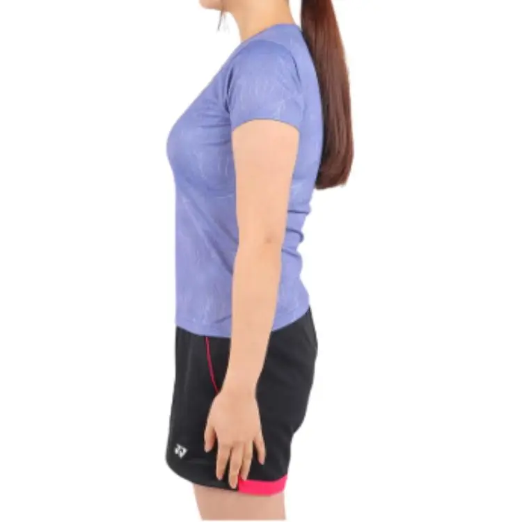 YONEX T-Shirt Women's Lilac Grey-3