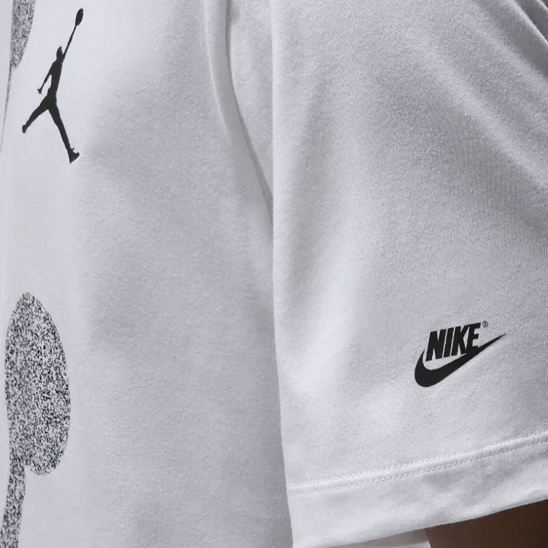 Jordan T Shirts Men White-3
